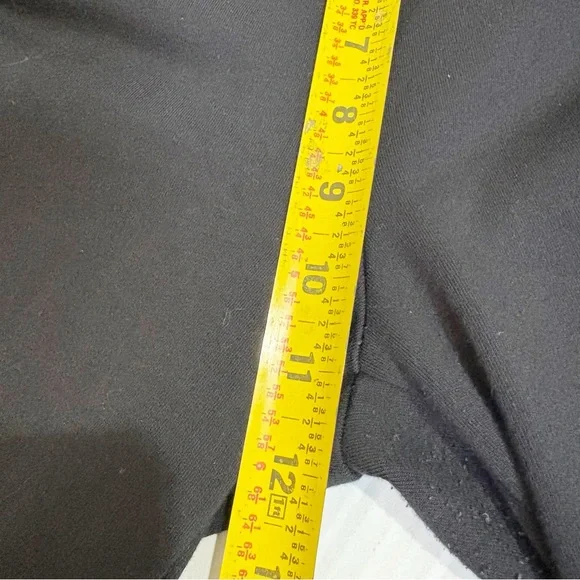 AYR Pants The High Hopes Wide Leg Size Medium Black Pima Cotton Modal Wide Leg - Picture 14 of 16